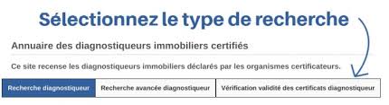 annuaire diagnostiqueur immobilier