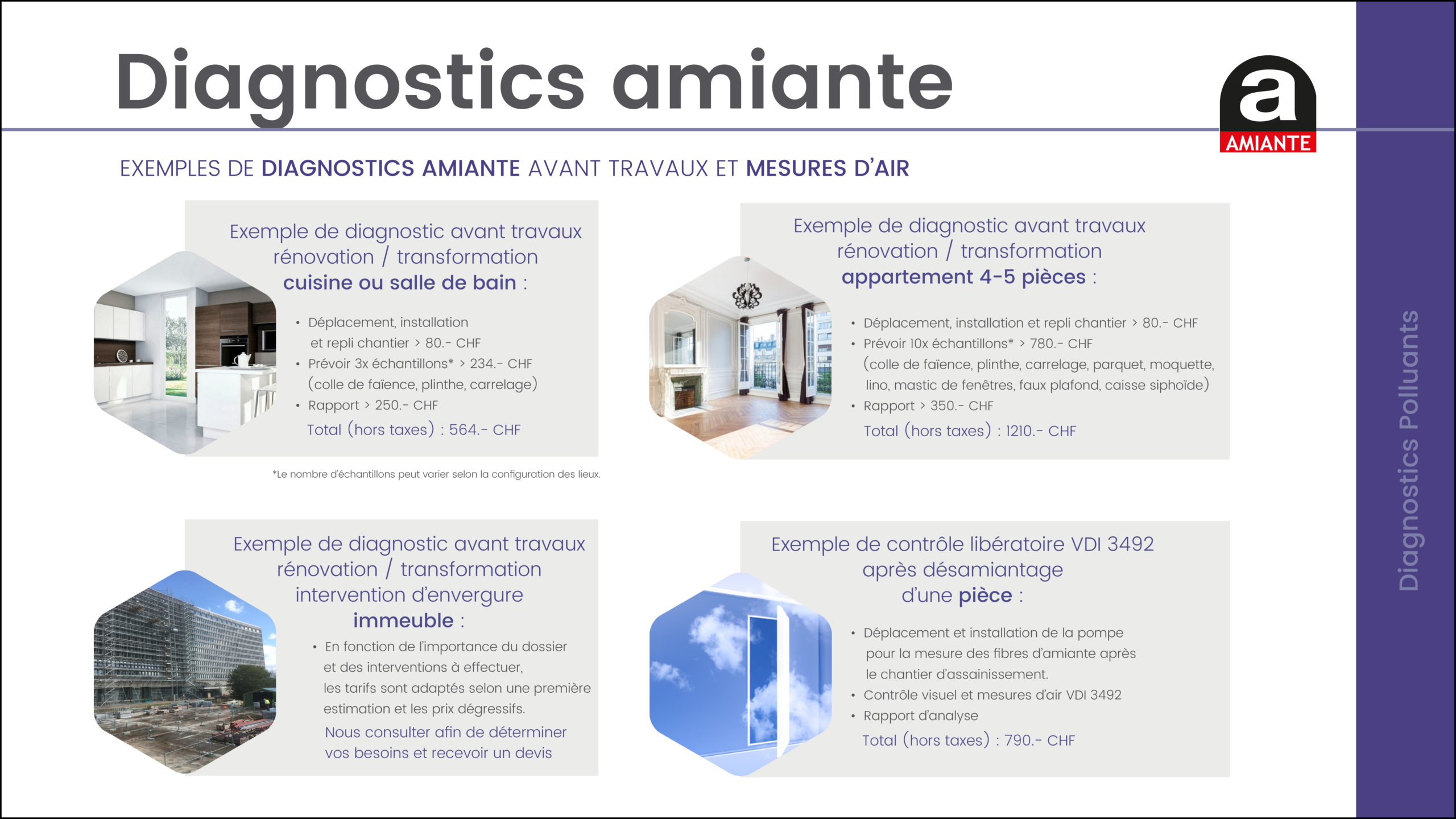 diagnostic amiante vente appartement