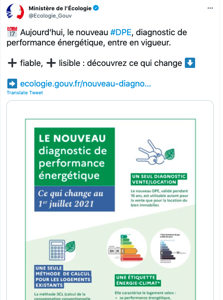 nouveau dpe 2021 vente